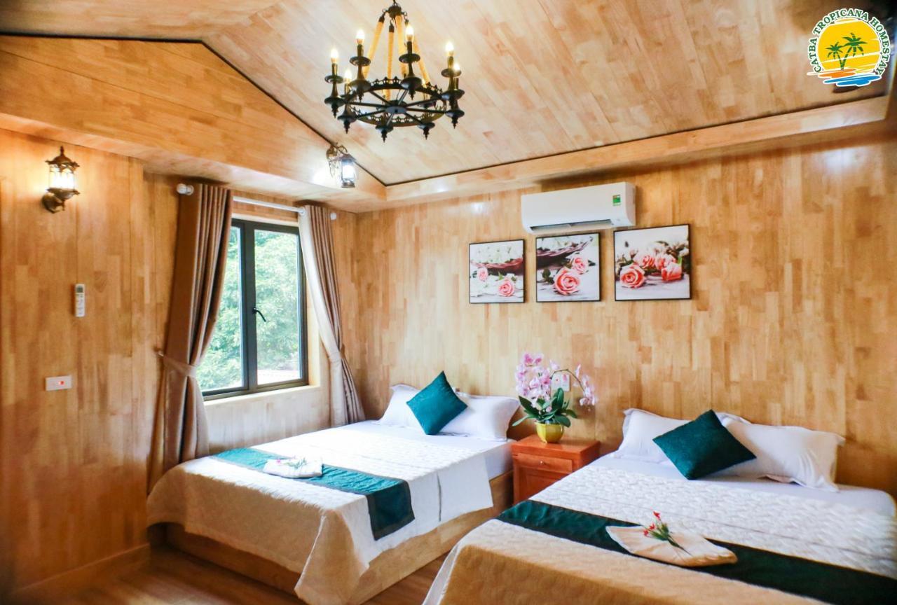 Cát Bà Vintage Homestay Cat Ba Island Extérieur photo